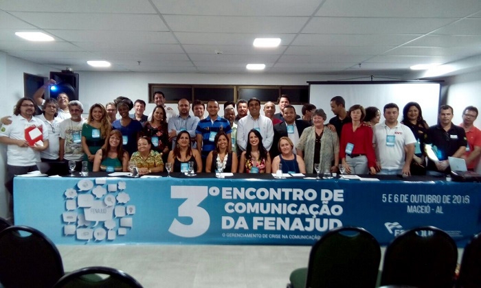 O 3º Encontro de Comunicação da Fenajud, realizado em Maceió, foi um dos momentos importantes que marcaram 2016